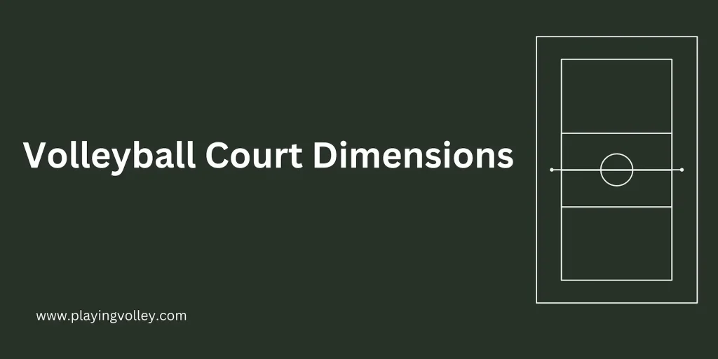volleyball court dimensions post banner