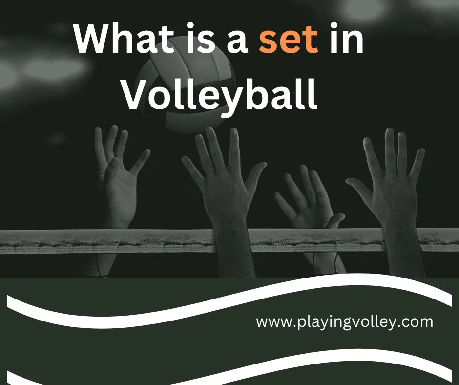 what is a set in volleyball what is a set in volleyball