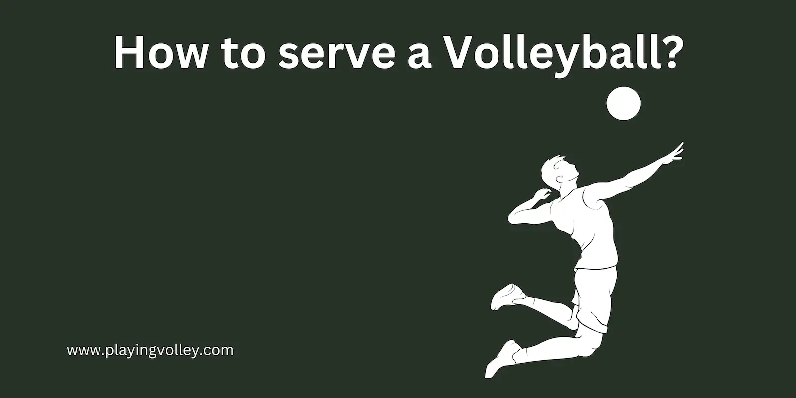 how to serve a volleyball banner