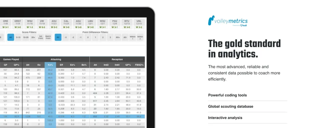 HUDL - Volleymetrics-screenshot